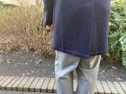 エルビーエムのライナー付チェスターコート