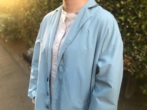 グランマママドーターのワイドチェスターコート