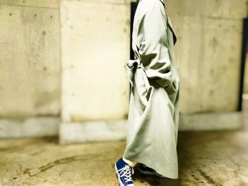 イエナのアセテートコットンオーバーチェスターコート