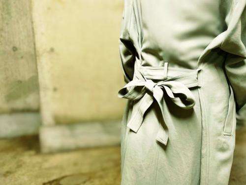 アセテートコットンオーバーチェスターコートのコート