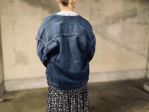 リメイクルーズデニムブルゾンの20011900543030