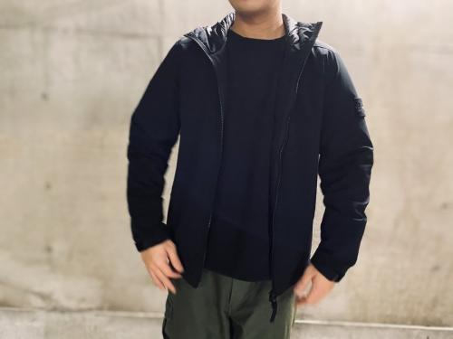 ストーンアイランドのsoft shell jacket