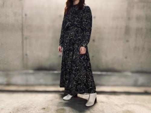 プラージュのplume paisley ドレス