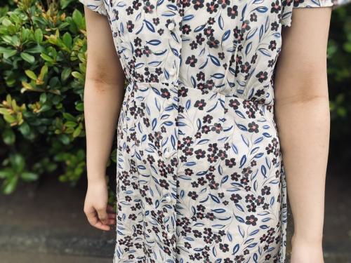 イエナのフラワープリントワンピース