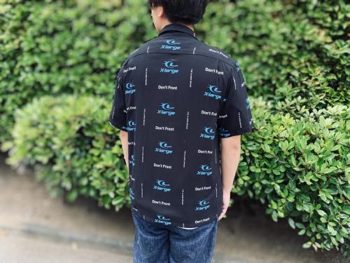 エクストララージのS/S LASER ALLOVER PRINTED RAYON SHIRT / レーサーオールオーバープリントレーヨンシャツ