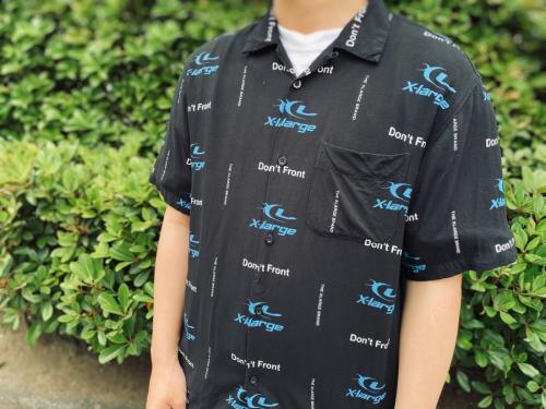 S/S LASER ALLOVER PRINTED RAYON SHIRT / レーサーオールオーバープリントレーヨンシャツの01191407