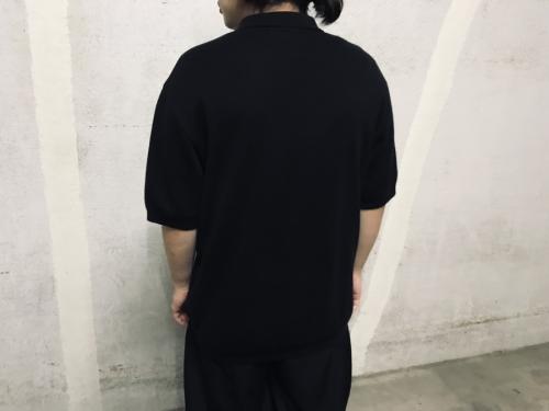 ワコマリアのknit polo / ニットポロシャツ