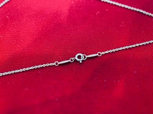 メッシュ タッセル ペンダントのシルバーアクセサリー