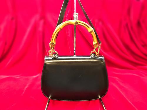 グッチのバンブー2WAYショルダーバッグ