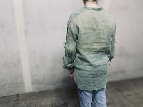 シアースリットスリーブブラウス