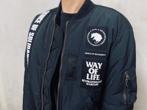 19'RJ-1105 MA-1 ”PATCH”のMA-1ジャケット