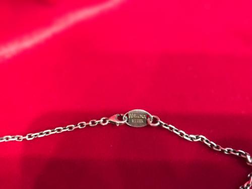 小太陽神クロスネックレスのシルバーアクセサリー