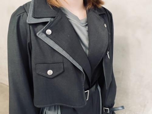 アメリヴィンテージのライダースディティールコート/RIDERS DETAIL COAT