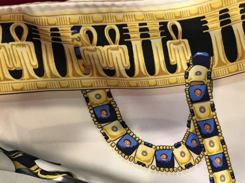 カレ90 TUTANKHAMUN ツタンカーメンのスカーフ