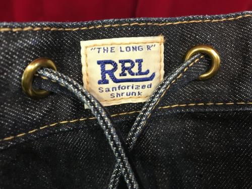 ダブルアールエルのデニムリュックサック