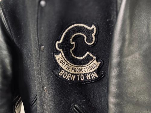 1st place jacke/レザー切替スタジャンのスタジャン