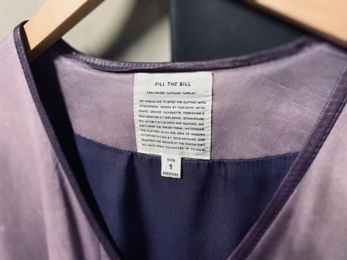 フィルザビルのレザーカーディガン/LEATHER CARDIGAN