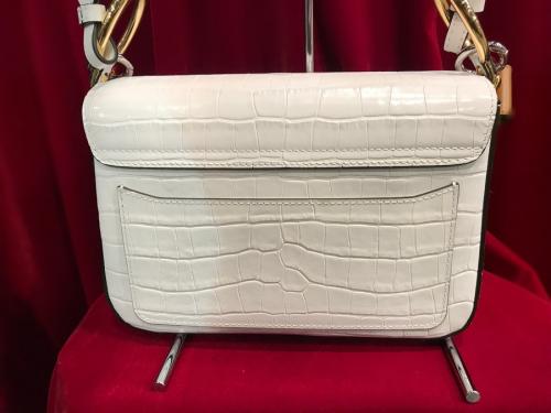 クロエのクロエCクロコ型押し2WAYショルダーバッグ