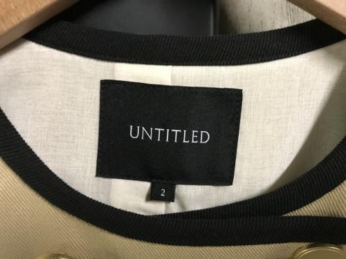 アンタイトルのMANTECO カラーレスコート