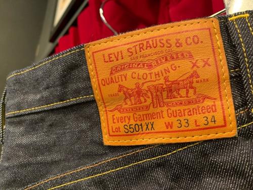 501XXデニムパンツ 対戦モデル復刻