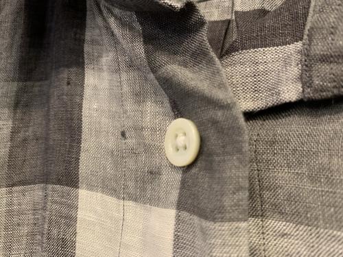ブロックチェックリネンリトルシャツ / Block Check Linen Shirtの型番 578-9152014
