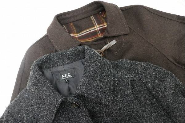 MACKINTOSH(マッキントッシュ) VS A.P.C.どっちのコートがお好きです 