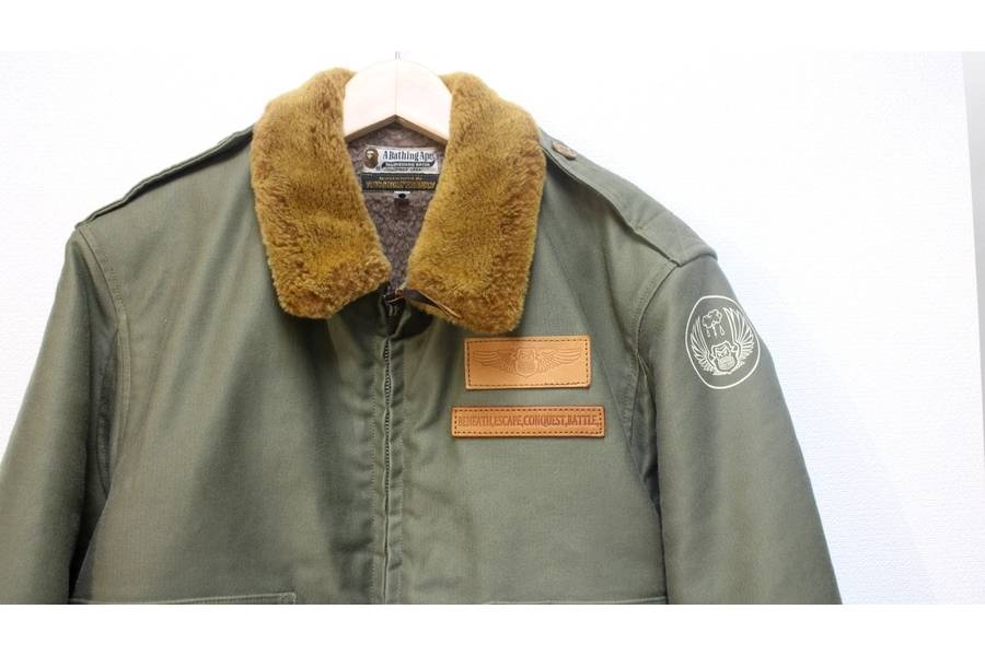 刺繍サービス バッティング手袋 BAPE B-15C エイプ トイズマッコイ