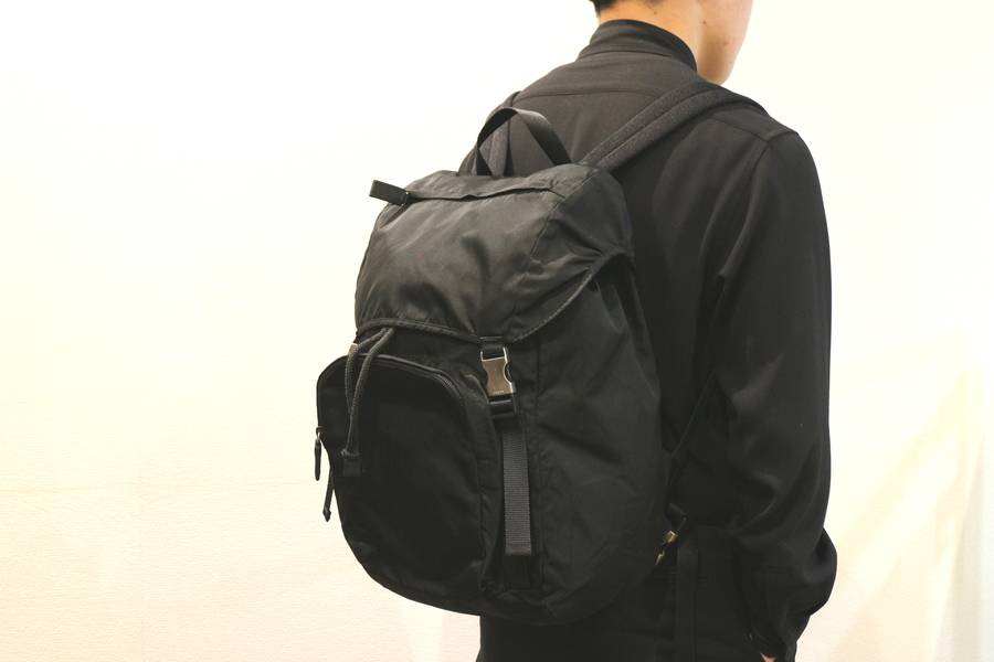 PRADA プラダ V135 BACKPACK BLACK バックパック - バッグパック/リュック