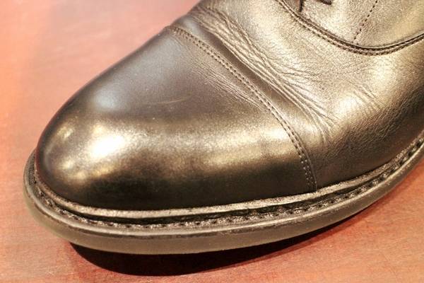 ドレスラインも抑えておきたい。PARABOOT(パラブーツ)ストレート