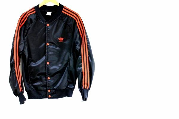 激レア80s adidas RUN DMC レザートラックジャケット