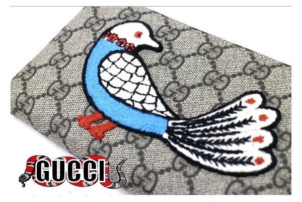 Birdワッペンが目を引く。GUCCI/グッチ [2017.10.18発行]｜トレファク