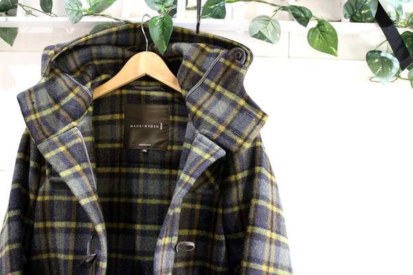 新品同様★MACKINTOSH★希少カラー★ハウスチェック★ダッフルコート★ MACKINTOSHよりダッフルコート入荷しました。／トレファクスタイル戸越