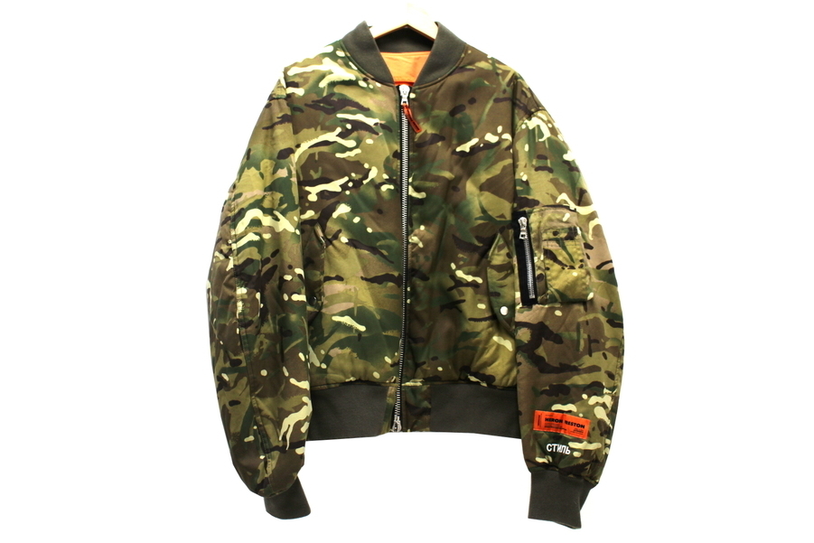 heron preston ボンバージャケット -