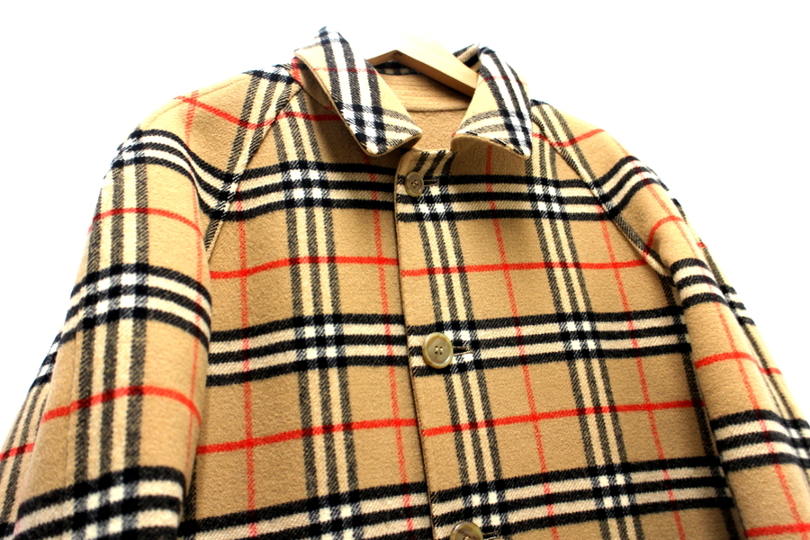 Burberrys/バーバリーズよりノヴァチェックリバーシブルコート入荷