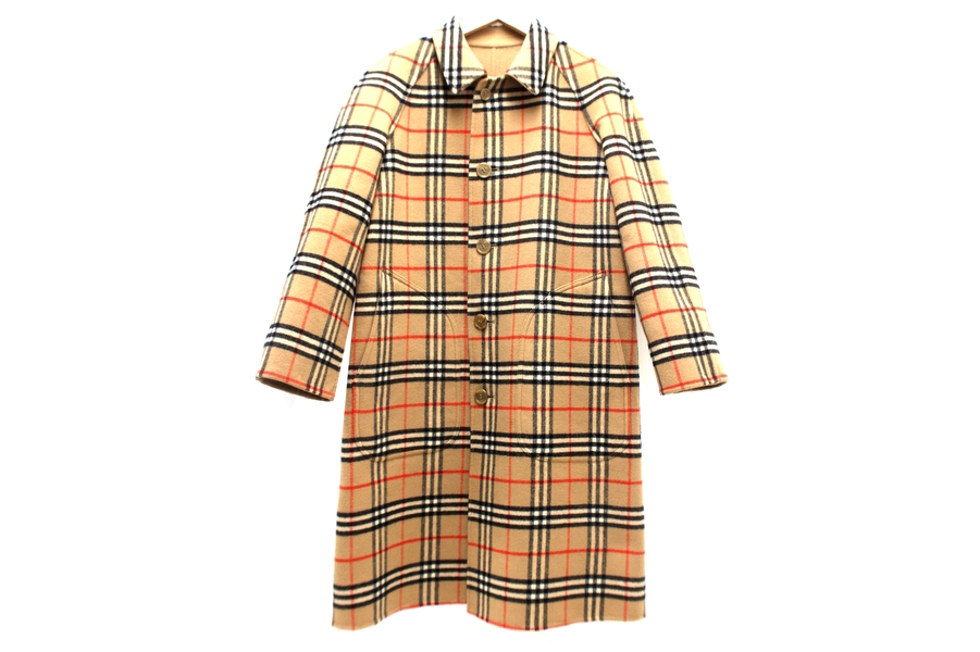 Sale【希少・美品】70s Burberryリバーシブル コート バーバリー Burberrys/バーバリーズよりノヴァチェックリバーシブルコート入荷