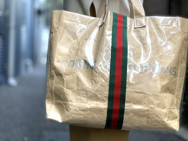 COMME des GARCONS GUCCI コラボ トートバッグ HAPPY トートバッグ
