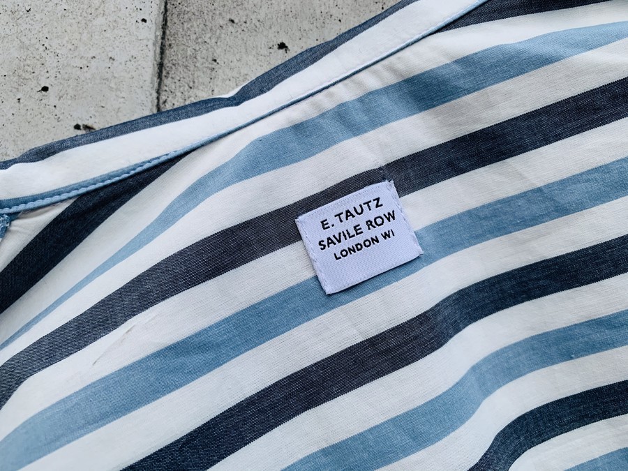 E. TAUTZ/イートウツ】よりパジャマシャツが入荷しました。｜ブランド