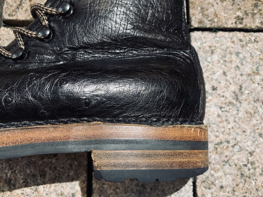 Giacometti×marmolada】からオーストリッチブーツが入荷致しまし Giacometti×marmolada】からオーストリッチブーツが入荷致しまし