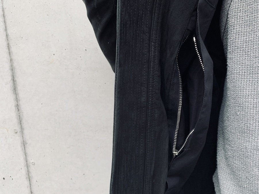 RICK OWENS/リックオウエンス】スウェードシングルライダース
