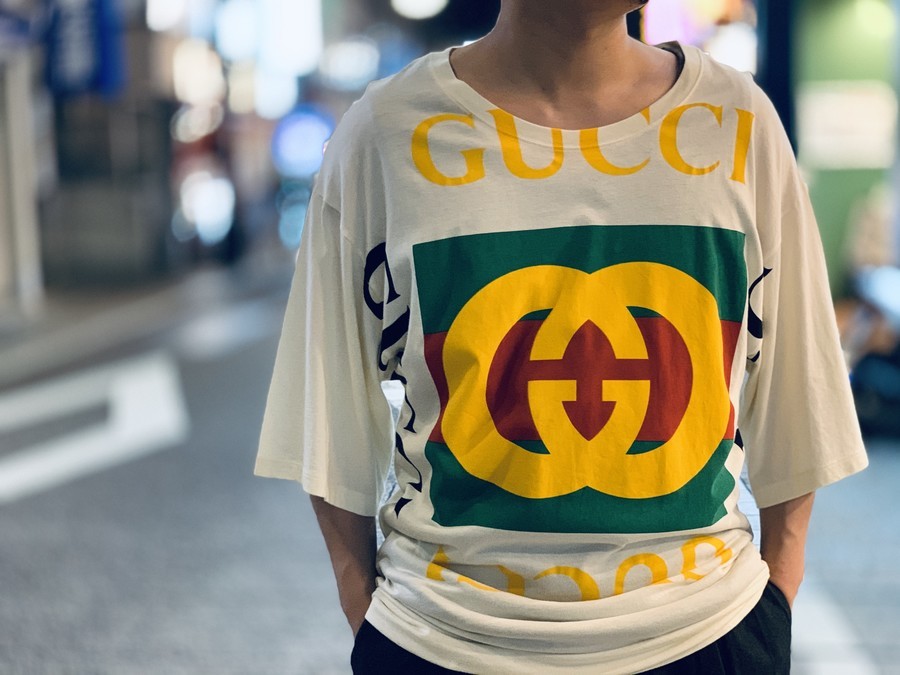 GUCCI/グッチ】よりロゴオーバーサイズTシャツが入荷しました 