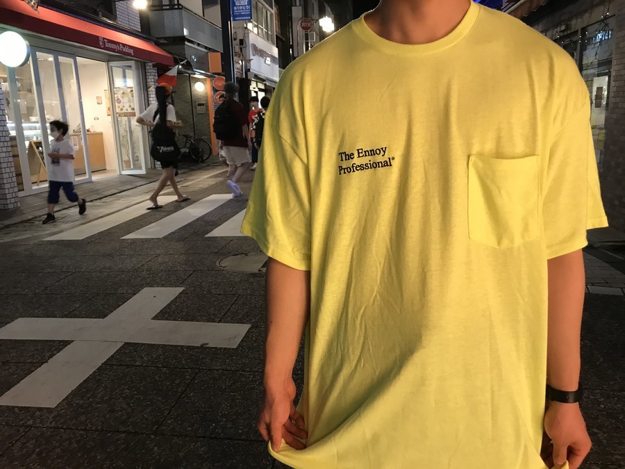 エンノイ ennoy Tシャツ Lサイズ ネイビー - トップス