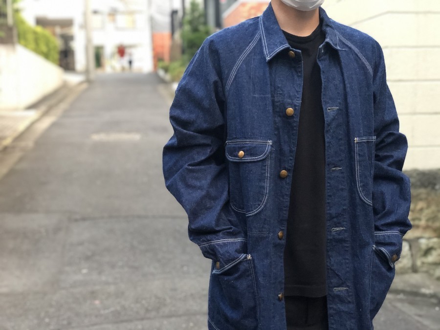 or slow 50s coverall オアスロウ　カバーオール　デニム