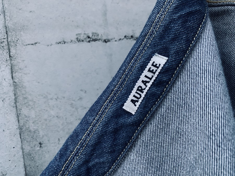 AURALEE /オーラリー】よりハードツイストデニムブルゾンが入荷