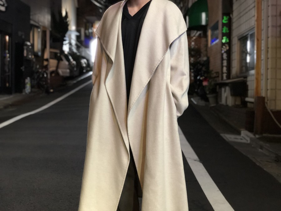 即納-96時間限定 エルメス カシミヤ コート