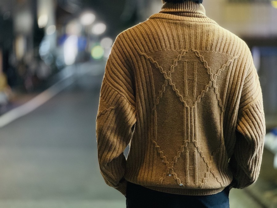 HERMES/エルメス】よりオールドHロゴハイネックケーブルニットが入荷 