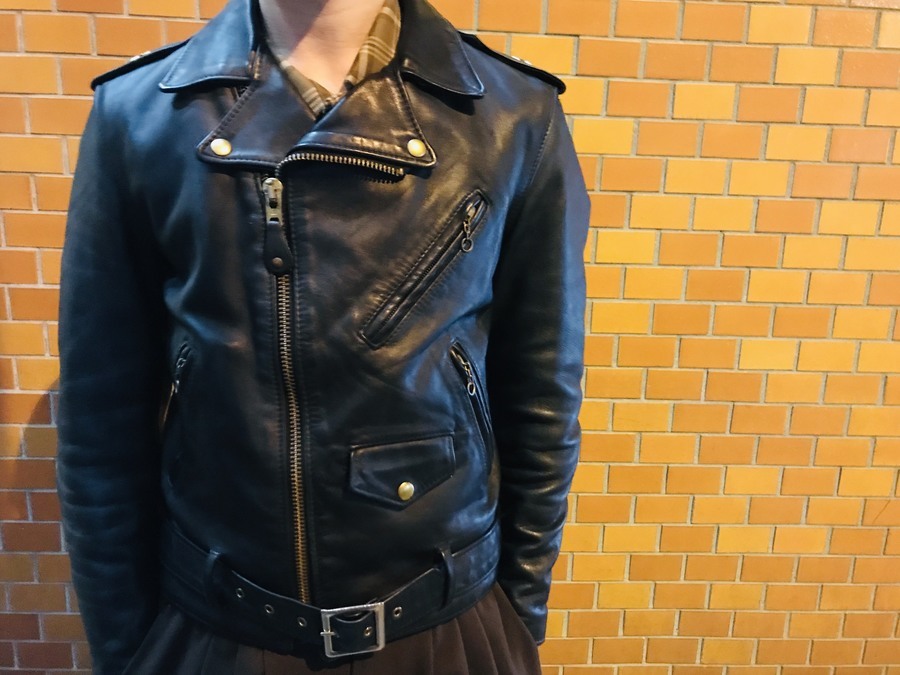 90s USA製 Schott ショット ダウンジャケット ベージュ XL