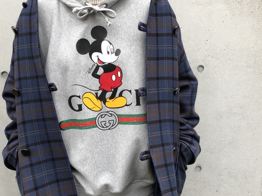 GUCCI×Disney/グッチ×ディズニー】”20SS”フード付き スウェットシャツ