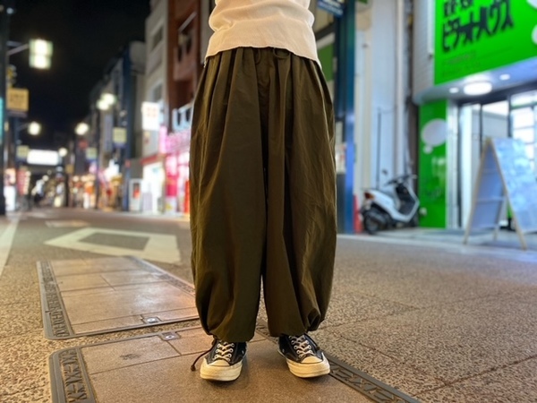 18ss バルーンパンツ