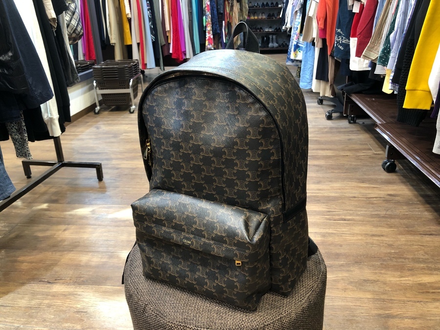 CELINE バックパック / トリオンフキャンバス＆カーフスキン