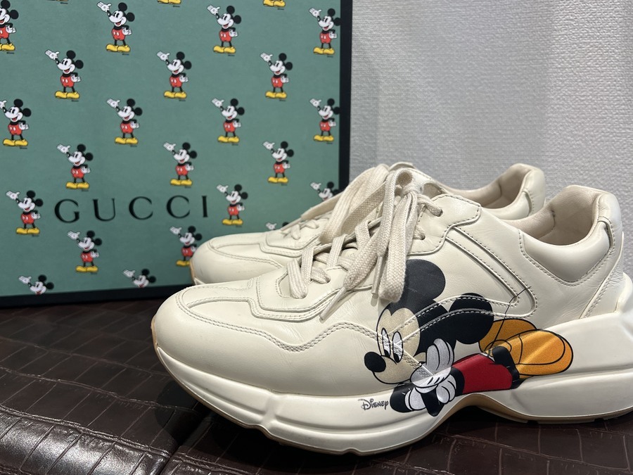 人気コラボ【GUCCI×Disney / グッチ×ディズニー】より Rhyton Mickey